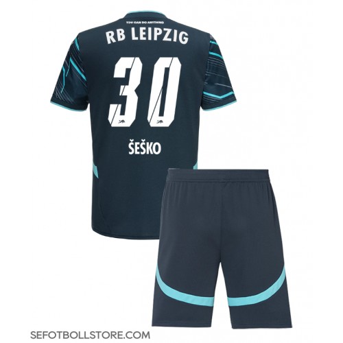 RB Leipzig Benjamin Sesko #30 Replika babykläder Tredjeställ Barn 2024-25 Kortärmad (+ korta byxor)